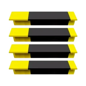 Protetor Coluna Preto/Amarelo