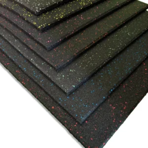 Mundo da Borracha | Especialistas em Tatame EVA, Pisos Emborrachados, Grama Sintética e Linha Aquática 26 Piso Emborrachado Estrelado 60cm x 60cm - 16mm